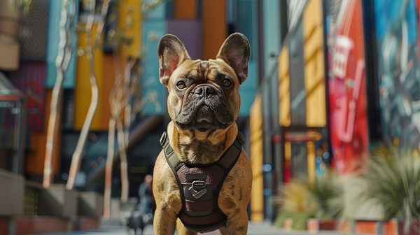 Harnais chien anti-traction : confort et style garantis